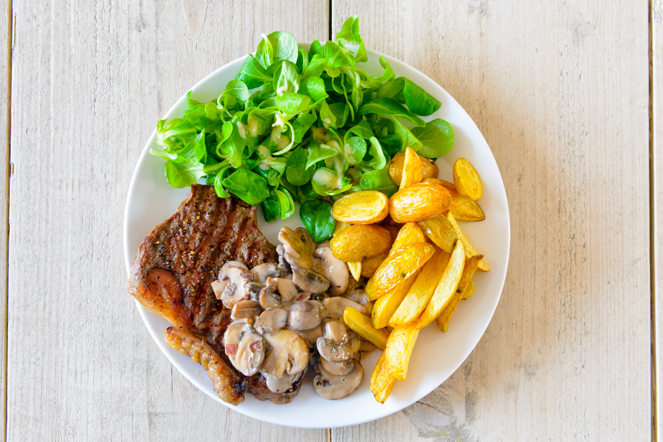 Steak meal